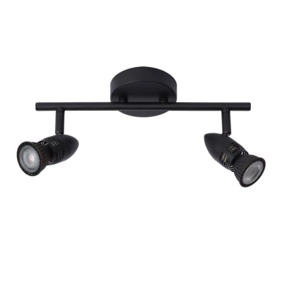 lafabryka.pl Lampa sufitowa spot 2L black CARO 13955/02/30 Lucide
